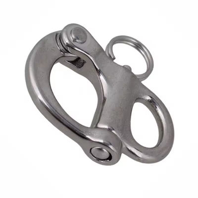 Good price Swivel Jaw Snap Shackles 304 316 Stainless Steel Quick Release Bail Rigging online