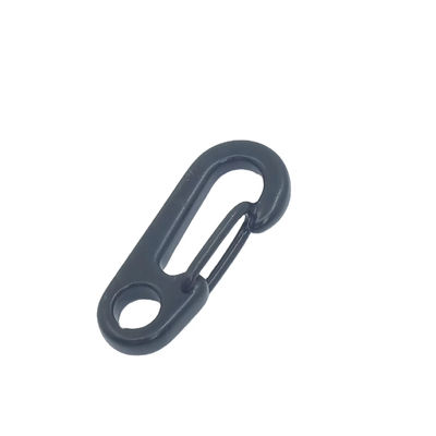 Good price Black Mini Carabiner Keychain Key Ring Clips Snap Hook EDC Hardware online