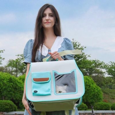 Good price Foldable Pet Backpack with Transparent Window for Travel online