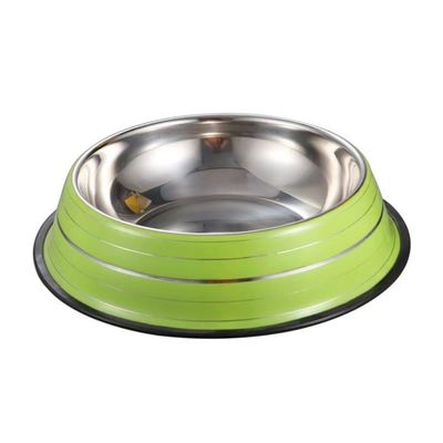 Good price Stylish Brushed Pet Bowl Non-Slip Design for Cats and Dogs Made of Stainless Steel online