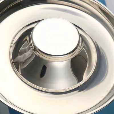 Good price Small Animals Eco-Friendly Slow Feeder Stainless Steel Pet Bowl with NO Time Setting online