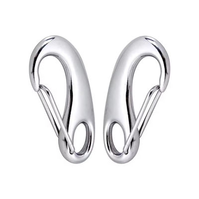 Good price 316 Stainless Steel Egg Shaped Spring Snap Hook Clip for Camping online