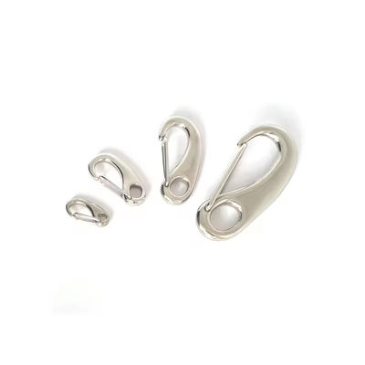 Good price Taiwan Quick Release stainless steel 304 spring gate snap clip egg shape snap hook online