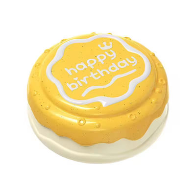Good price Happy Birthday Interactive Gift Chew Squeaky Toys Dog Cake Shape Chew Toy online