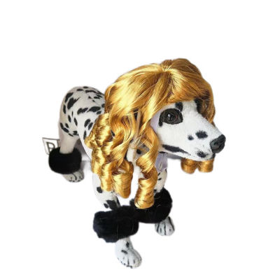 Good price Luxurious Long-Haired Pet Wig for Cats and Dogs Realistic Synthetic Fur Comfortable Easy to Clean online