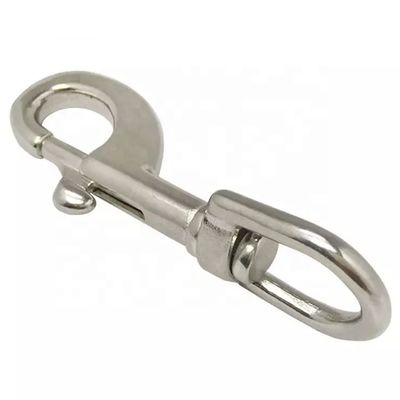 Good price Polished Stainless Steel 316 Double Ended Bolt Snap Hook for OEM Acceptance and Finish online