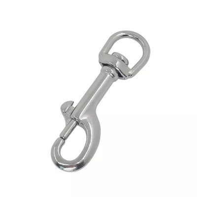 Good price Stainless Steel 304 316 Dog Buckle Swivel Brass Snap Dog Hook with Polished Finish online