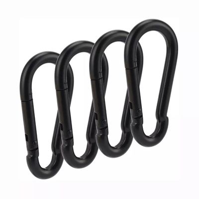Good price Precision Casting Technology Stainless Steel Snap Hook with Black Zinc Plated Spring Hook online