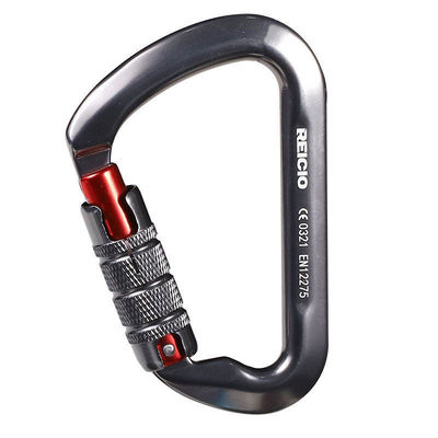 Good price 30KN D-Shape Aviation Aluminum Carabiner for Quickdraws and Versatile Climbing Uses online