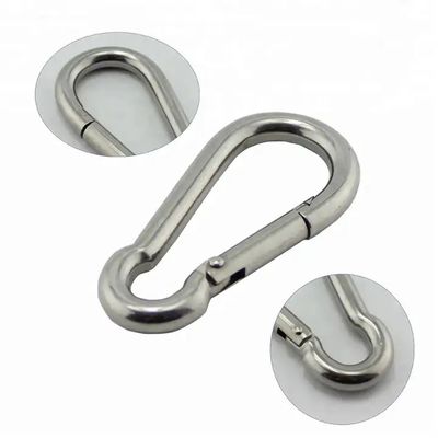 Good price Heavy Industry 8mm Stainless 304/316 Outdoor Chain Safety Spring Clip Carabiner Snap Hook online