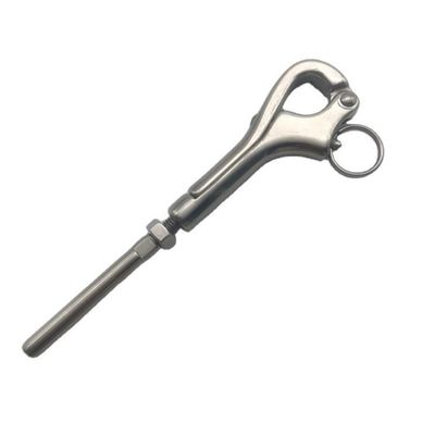 Good price Heavy Industry Upgrade Stainless Steel AISI316 Quick Release Pelican Hook with Swage End online