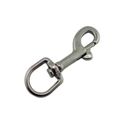 Good price Stainless Steel 316 Single Head Spring Hook Pet Hook Snap Hook with Polished Finish online
