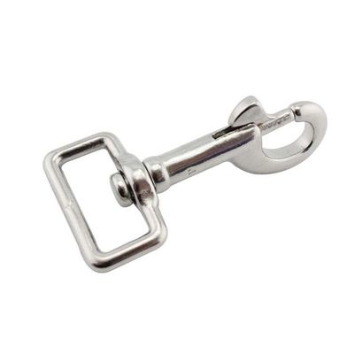 Good price Polished Square Swivel Eye Bolt Snap Hook For Distribution Rigging Hardware online