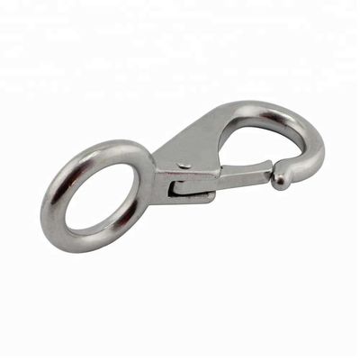 Good price Stainless Steel 316 Mini Rigid Swivel Eye Snap Hook For Marine Quick Linking Requirements online