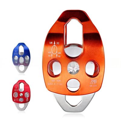 Good price Galvanized 7075 Aluminum Portable Pulley System for High Altitude Transport and Climbing online