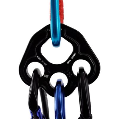 Good price Versatile Multi-Hole Force Distribution Plate Climbing Gear Anchor Point Equipment online