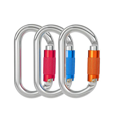 Good price Customized Logo and Color Aluminum Carabiner Hook for Outdoor Round Climbing Snap Hook online