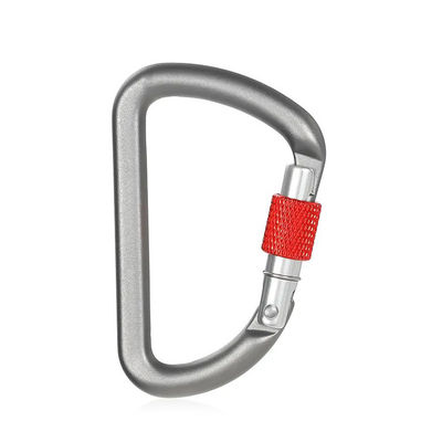 Good price Aluminum D-Shaped Spring Snap Hook Climbing Carabiner for Multi-Purpose Activities online