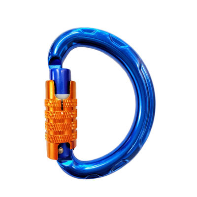 Good price Other Aluminum Carabiner Customized D-shaped Lock for Climbing Equipment online
