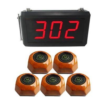 Good price Wireless Waiter Calling System for Private Mold Restaurants Hookah Bars and Hospitals online