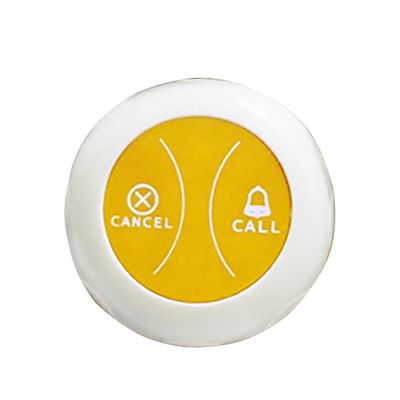 Good price ABS Plastic Wireless Restaurant Guest Call Bell System for Buffet Waiter Service online