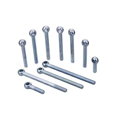 Good price ZINC Galvanized Carbon Steel DIN 444 Eye Bolts Precision Forged Eye Screw Swing Bolt Mechanical Fastener online