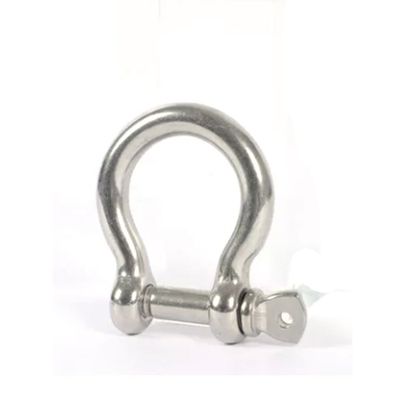 Good price Precision Casting Technology Black and Silver Polished Stainless Steel 304/316 D Shackle Bow Shackle for Fastening online