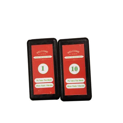 Good price 433Mhz Frequency Easy Communicate Guest Restaurant Paging System With 300mAh Battery online