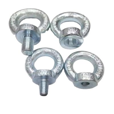 Good price ZINC Finish High Tensile Shoulder Eye Bolt DIN 580 Carbon Steel For Heavy Lifting online