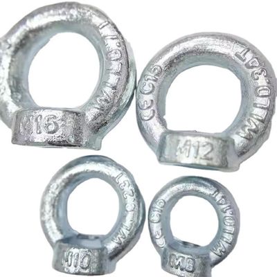Good price Galvanized Carbon Steel DIN 582 Eye Nut for Heavy Duty Anchor Lifting Ring Fastener online