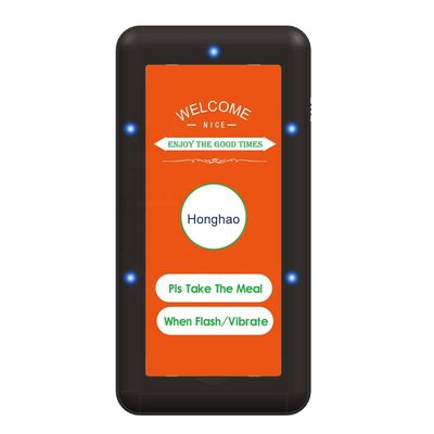 Good price Communication Custom Logo Printed Wireless Restaurant Guest Coaster Pager for 500m Open Area online
