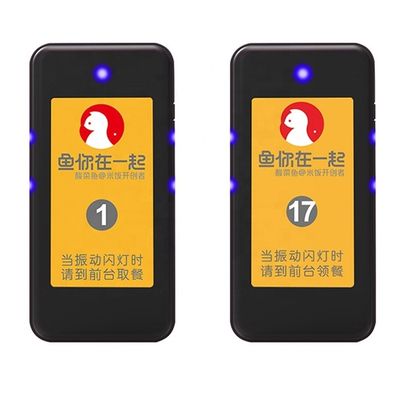 Good price Wireless Restaurant Paging System for Food Court Customers ABS Plastic and Long Range online