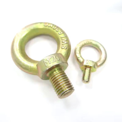 Good price Zinc Plated Lifting Swivel Drop Forged JIS 1168 Eye Bolt for Construction Machinery online
