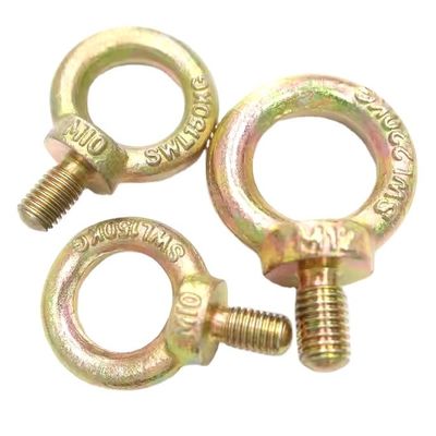 Good price High Strength Yellow Zinc Plated Drop Forged JIS 1168 Eye Screw Bolt for Construction online