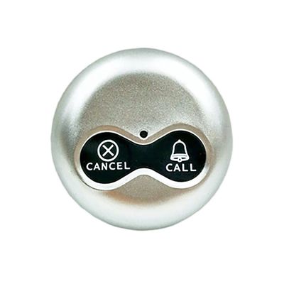 Good price 433.92MHz Service Calling Button for Table Services Displaying Service Type and Number online