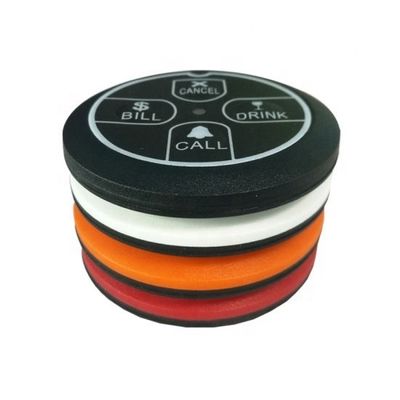 Good price Wireless Restaurant Paging System Waterproof Extra-Thin Table Calling Button for Europe online