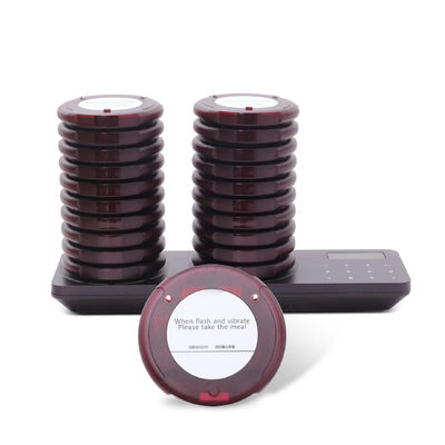 Good price Efficiently Manage Your Customer Flow with 20 Coaster Pagers Beeper Buzzer System online