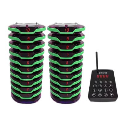 Good price Boost Your Restaurant Service with Touchscreen CoreLink Pager System and 20 Coaster Pagers online