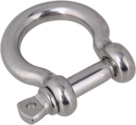 Good price 304/316 Stainless Steel Bow Shackle Rigging Hardware with Precision Casting Technology online