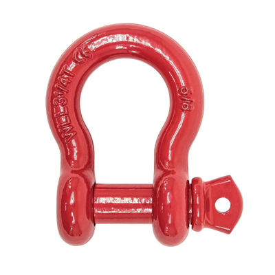 Good price Metric Measurement System Carbon Steel G209 Bow Screw Pin Shackles for Offroad Rescue online