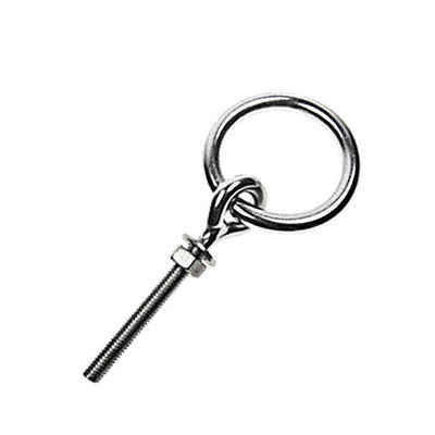 Good price Stainless Steel 304 316 Forged Eye Bolt With Ring Welded Heavy Industry's Best Choice online
