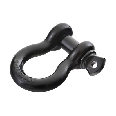 Good price Black Bow Shackles for 4WD Offroad Galvanized D Ring Shackle Buckle online
