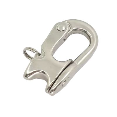 Good price Polished Marine Rigging Fittings Stainless Steel 304/316 Turn Rotary Spring Shackle Quick Release Shackle online