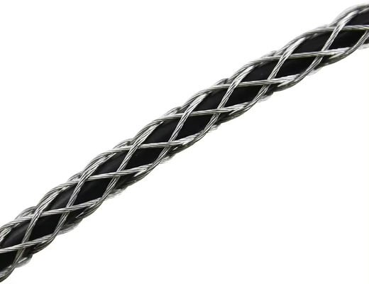 Good price 304 Stainless Steel Wire Mesh Cable Socks Wire Mesh Cable Grip online