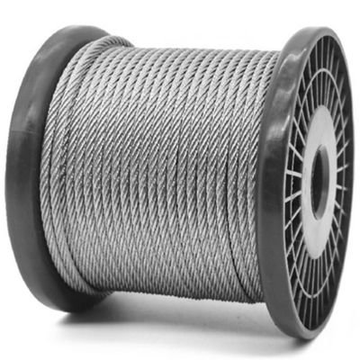 Good price Inox Cable AISI304 304L 316 316L Steel Cable Ropes 6x36SW IWRC 6x36SW FC Stainless Steel Wire Rope with Si Content 1.0% online