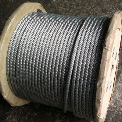 Good price 6x12 7FC Wire Rope Rope Wire Carbon Steel High Strength 6mm Galvanized Steel Cable Ropes Standard AiSi online