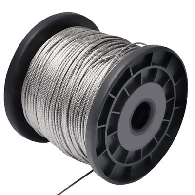 Good price 7x19 Construction Stainless Steel Wire Rope for Aircraft Cable Manufacturing online