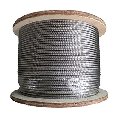 Good price 15mm Steel Wire Rope 8x26 Left Hand Ordinary Lay 2160N/mm2 Galvanized Compacted S min.196 2 kN for Lifting Tolerance Other online