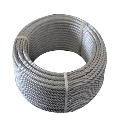 Good price Grade High Carbon Steel 6*19 Wire Rope 3mm-16mm for Gym Equipment Cable Winch Hot Dip Galvanized/Electric Galvanized online