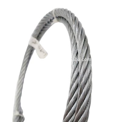 Good price OEM Carbon Steel 6x24 7FC Ungalvanized and Galvanized Steel Wire Rope DIN3068 Bright Steel Wire Rope for Your Requirements online